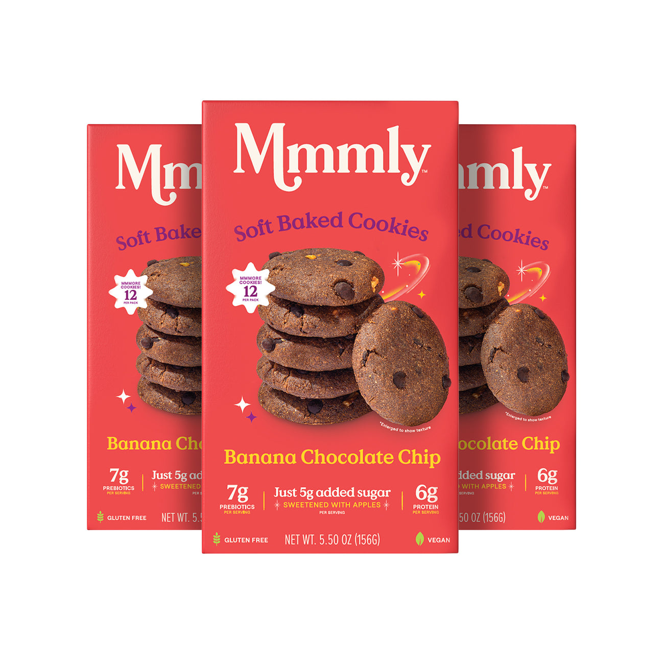 Banana Chocolate Chip Soft Baked Cookies